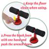 Strong Camel Sit Up Bar Portable Adjustable Sit-up Equipment Self-Suction Training Equipment (Red) view 4