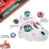 Unicorn Toddler and Kids Bike Helmet Adjustable and Multi-Sport for Child Boys and Girls.for Bicycle Skateboard Skating Scooter Helmet with Rear Light view 2