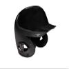 Mizuno MVP Series Solid Batting Helmet , Small/Medium, Black view 1