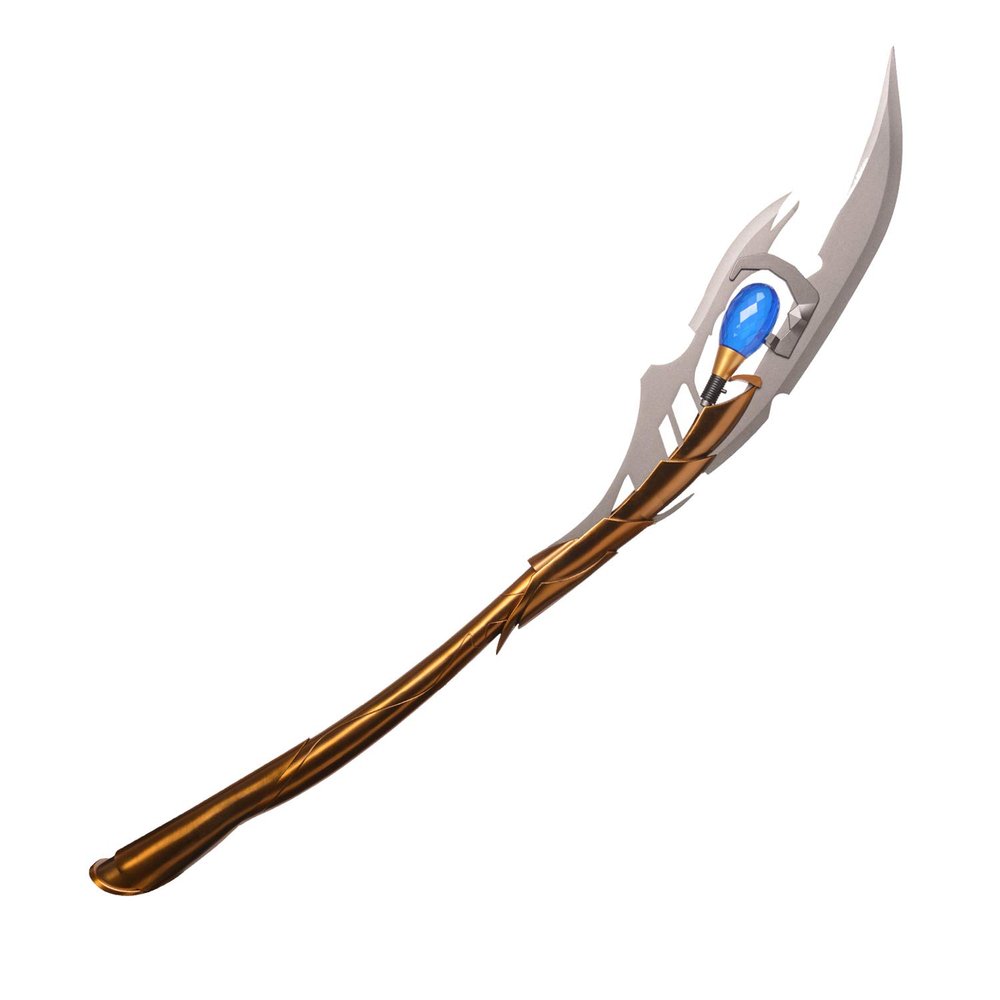 Sword fort Carbon Steel Loki Scepter Life Size Real Metal-Handmade Movie Replica Prop, Light Up Infinity Stone Prop Scepter,Luminous Scepter Props (with Display Stand Base)