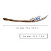 Sword fort Carbon Steel Loki Scepter Life Size Real Metal-Handmade Movie Replica Prop, Light Up Infinity Stone Prop Scepter,Luminous Scepter Props (with Display Stand Base) view 2