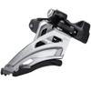 Shimano Deore FD-M4100-M Front Derailleur - 10 Speed, Double, Side Swing, Front Pull, Clamp Band, Silver/Black view 1