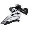 Shimano Deore FD-M5100-M Front Derailleur - 11-Speed, Double, Mid Clamp, Front Pull, Clamp Band, Black/Silver view 1