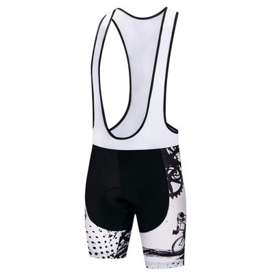Cycling Bib Shorts Men's Padded MTB Mountain Road Bike Shorts Bicycle Short Pants Quick Dry and Breathable White Gear Size 4XL