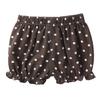 Agoky Infant Baby Kids Girls Cotton Shorts Bloomer Loose Harem Shorts Basic Diaper Cover Underwear Coffee 9-12 Months view 2