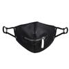 JewelryWe Steampunk Gothic Black Leather Zipper Half Face Mask Ski Cosplay Mask, for Halloween Costumes view 1