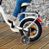 1 Set Bicycle Training Wheels Kids Bike Training Wheels Flashing Auxiliary Wheel Kid Accessories Balance Auxiliary Wheel Mute Training Cycling Wheels with Bracket view 4