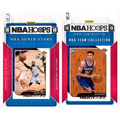 NBA New York Knicks Licensed 2018-19 Hoops Team Set Plus 2018-19 Hoops All-Star Set