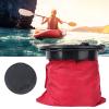 Tbest Kayak Deck Plate Kit,9 inch Hole Diameter Deck Hatch Deck Plate Hatch Cover with Storage Bag ABS Plastic Access Cover Fishing Boat Accessory Kayak Hatch kajak lukendeckel view 2