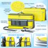 Skywin Kayak Cooler Behind Seat, Waterproof Cooler for Kayaking, Compatible with Lawn-Chair Style Seats, Store Drinks and Keeps Them Cool All Day (Yellow) view 3
