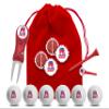 Clip Wipes Republican Golf Balls | Republican Golf Gifts & Accessories Package #3 (Raised-Red) view 1