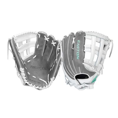 Easton | FUNDAMENTAL Fastpitch Softball Glove | 13" | LHT | Outfield Pattern | H Web | FMFP13