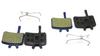 2 Pairs Bike Brake Pads Resin for Avid BB7 Juicy 3, 5, 7, 7 Carbon Ultimate, Promax DSK, 905, 907. The Bicycle Replacement Part for OEM Brakes for high Braking Power and Quiet Stops. view 1