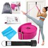 Stretching Strap with Door Anchor & Resistance Band  Leg Stretcher for Improving Flexibility & Splits  Ideal for Ballet, Dance, Cheer, Yoga & Gymnastics  Home Training Equipment for All Levels view 1