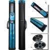 BY SPORTS 2x2 Hard cue case Oval Pool Cue Billiard Stick Carrying Case view 1