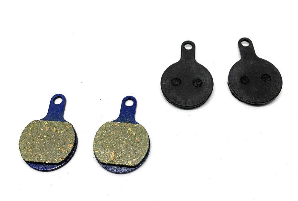 2 Pairs Bike Brake Pads Resin for Tektro IOX, BP69A0D171, BP69A, Novela, MTB,XC, DH. The Bicycle Replacement Part for OEM Brakes for high Braking Power and Quiet Stops.