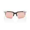 100% Speedcoupe Sport Performance Sunglasses - Sport and Cycling Eyewear (Soft TACT Stone Grey - HiPER Coral) view 2
