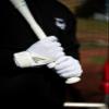 Easton | FUNDAMENTAL Fastpitch Softball Batting Gloves | Adult Medium | White/Carolina Blue view 4