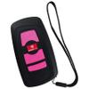 Avenger Defense Portable Car Keychain Stun Gun for Women - Rechargeable LED Flashlight with Wrist Strap (Cameo Pink, Plastic) view 1