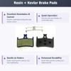 2 Pairs Bike Brake Pads Resin for Hope E4, RX4, DBP/59, Mono, Tech 3, Tech Evo, HBSP323S, HBSP323R. The Bicycle Replacement Part for OEM Brakes for high Braking Power. view 2