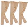 Tan Women Tights Soft Footed Anti-Skidding Ballet Leggings for Party, Daily Life 3 Pairs view 1