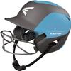Easton | GHOST Softball Batting Helmet | Two-Tone Matt Carolina Blue/Charcoal | Large/XLarge view 2