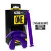 Nxtrnd One Football Mouth Guard, Strap Included, Fits Adult & Youth (Purple) view 4