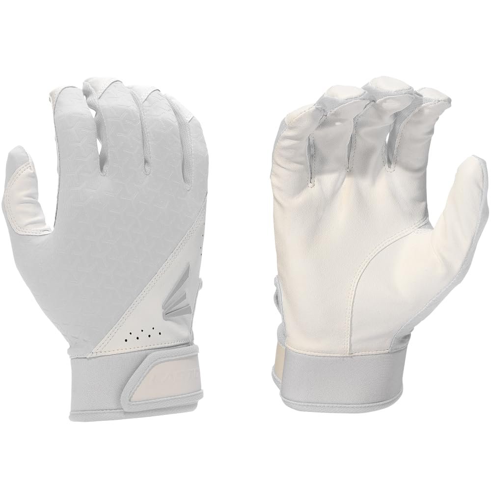 Easton | FUNDAMENTAL Fastpitch Softball Batting Gloves | Youth Small | White