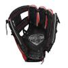 Easton | PROFESSIONAL YOUTH Baseball Glove | 10" | RHT | Black/Red | I Web | PY10BR view 2