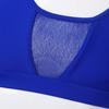 iiniim Kids Big Girls Shiny Mesh Splice Racer Back Bra Crop Tank Top for Gym Running Cycling Yoga Sports Outfit Blue 10 view 4