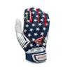 Easton | GHOST Fastpitch Softball Batting Gloves | Adult Small | Stars & Stripes view 1
