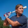 Easton | GHOST Fastpitch Softball Batting Gloves | Adult Small | Stars & Stripes view 2