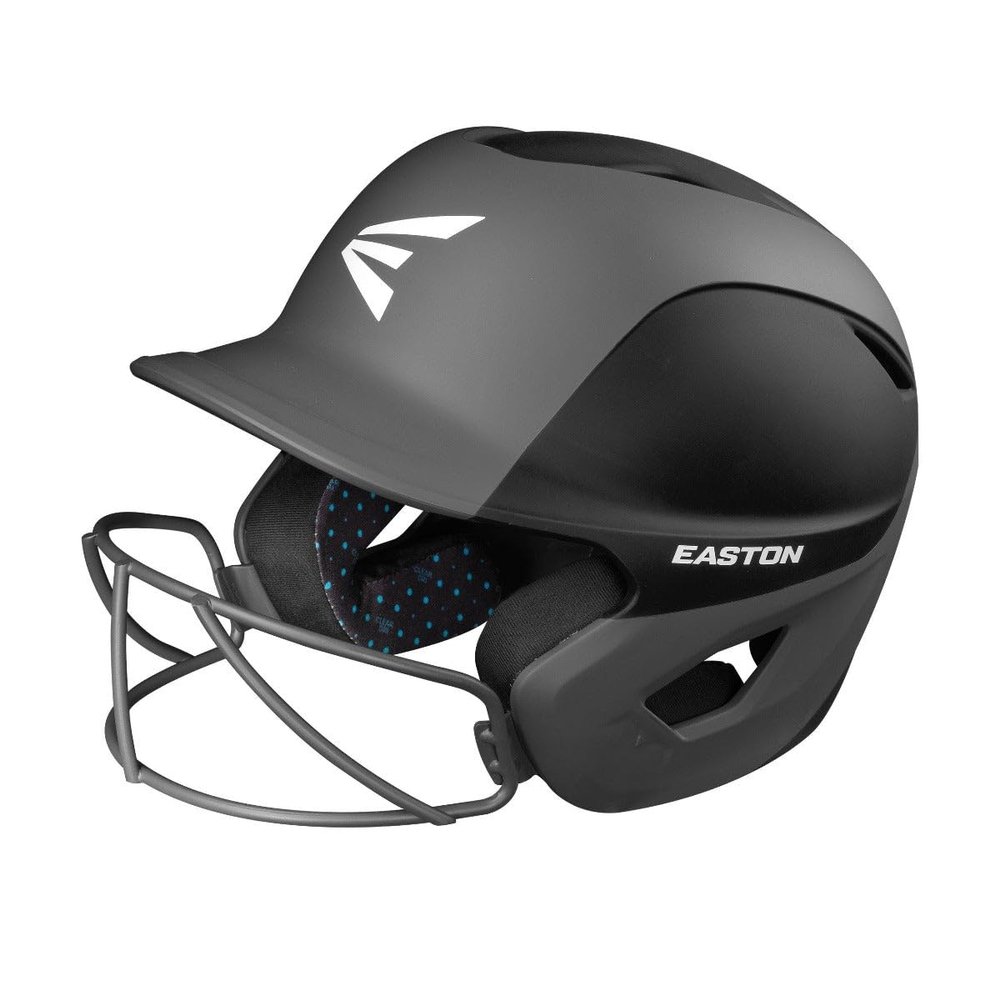 Easton | GHOST Softball Batting Helmet | Two-Tone Matt Black/Charcoal | Medium/Large