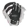 Easton | GHOST FLEX Youth Softball Glove | Left Hand Throw | 10" | Grey/White/Pink view 2