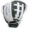 Easton | GHOST FLEX Youth Softball Glove | Right Hand Throw | 12" | Grey/White/Carolina Blue view 3