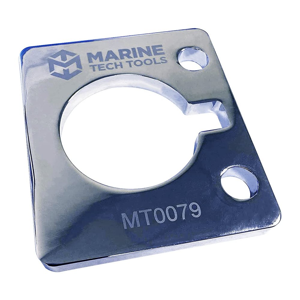 Marine Tech Tools Clamp Plate Replacement 91-43559T, Clamp Tool, Replacement Clamp, Fits All Bravo Units, Holds a Preload While Checking Backlash and Bearing Preload