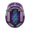 Easton | ALPHA Fastpitch Softball Batting Helmet with Facemask | Medium/Large | Purple view 3