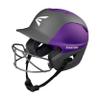 Easton | GHOST Softball Batting Helmet | Two-Tone Matt Purple/Charcoal | Large/XLarge view 2