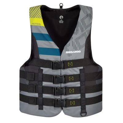 Sea-Doo New OEM, Heavy-Duty Comfortable Polyester Men's Motion PFD, 2867671680