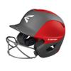 Easton | GHOST Softball Batting Helmet | Two-Tone Matt Red/Charcoal | Medium/Large view 1