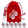 Clip Wipes Republican Golf Balls | Republican Golf Gifts & Accessories Package #3 (Seal-Red) view 1