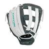 Easton | GHOST FLEX Youth Softball Glove | Left Hand Throw | 11" | Grey/White/Mint view 3