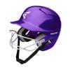 Easton | ALPHA Fastpitch Softball Batting Helmet with Facemask | T-Ball/Small | Purple view 2