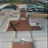 JZ 2005-2013 Mastercraft X45 Cockpit Boat EVA Teak Decking 1/4" 6mm (Brown and Black) view 3