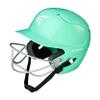 Easton | ALPHA Fastpitch Softball Batting Helmet with Facemask | T-Ball/Small | Mint Green view 2