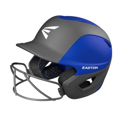 Easton | GHOST Softball Batting Helmet | Two-Tone Matt Royal/Charcoal | Large/XLarge