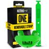 Nxtrnd One Football Mouth Guard, Strap Included, Fits Adult & Youth (Green) view 1