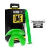 Nxtrnd One Football Mouth Guard, Strap Included, Fits Adult & Youth (Green) view 4