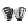 Easton | GHOST FLEX Youth Softball Glove | Left Hand Throw | 12" | Grey/White/Carolina Blue view 1