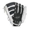 Easton | GHOST FLEX Youth Softball Glove | Left Hand Throw | 12" | Grey/White/Carolina Blue view 2